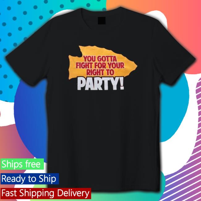 You Gotta Fight For Your Right To Party T-Shirt