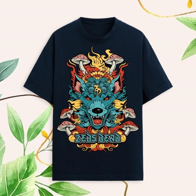ZEDS DEAD - Dawns Highway Navy S/s Shirt Zeds Dead Merch